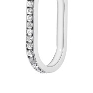 OR MONO OVALE CON CZ E SMALTO