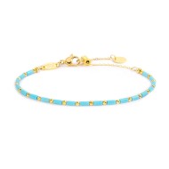 BR CON PERLINE A TUBO TURCHESI ED EMATITE