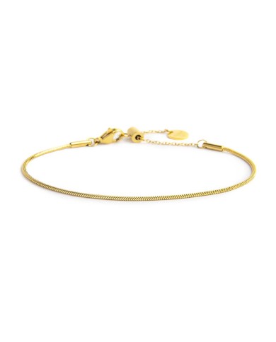 Bracciale catena snake quadrata