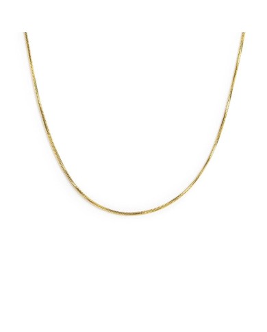 Collana catena snake quadrata