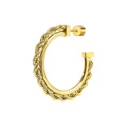 OR MONO CERCHIO CON CATENA A CORDA