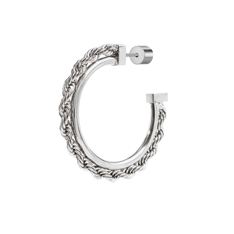 OR MONO CERCHIO CON CATENA A CORDA