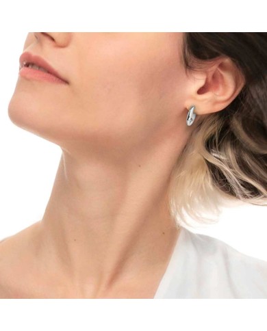 Orecchino maglia marine