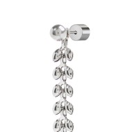 OR MONO CON SFERA E CAT A FOGLIA CHEVRON PEND