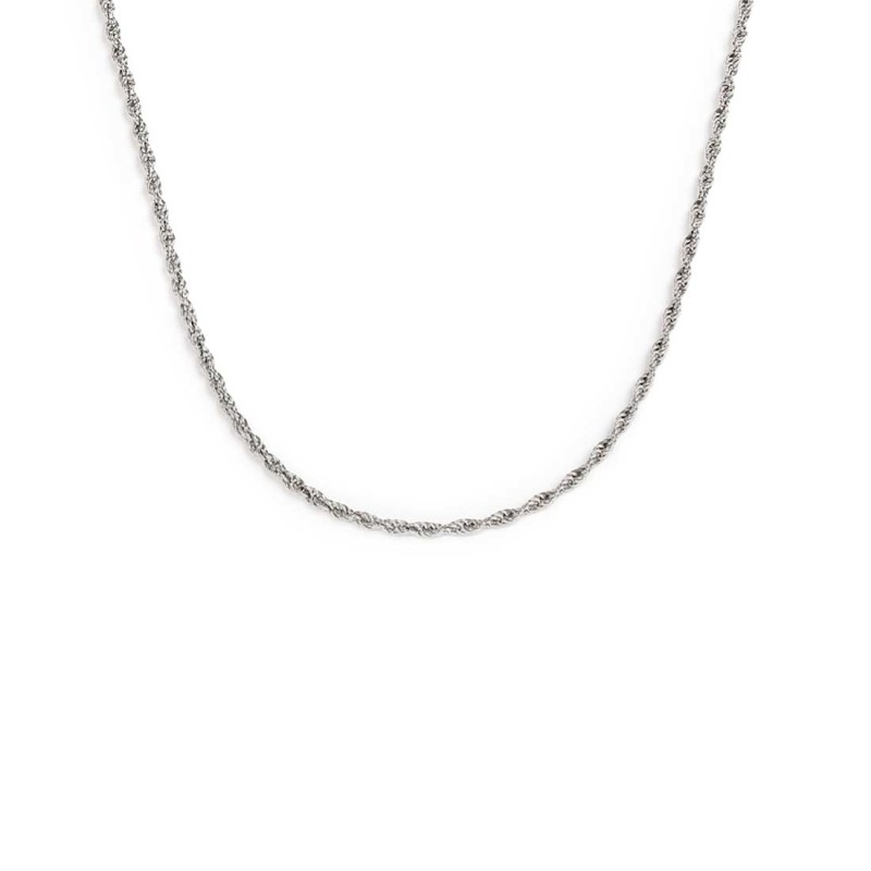 Collana catena a corda 2mm