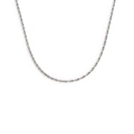 Collana catena a corda 2mm