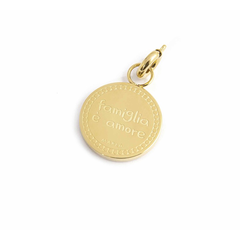 Charm cane con cristalli