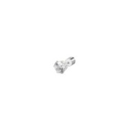 OR MONO CON CZ BIANCO 6MM