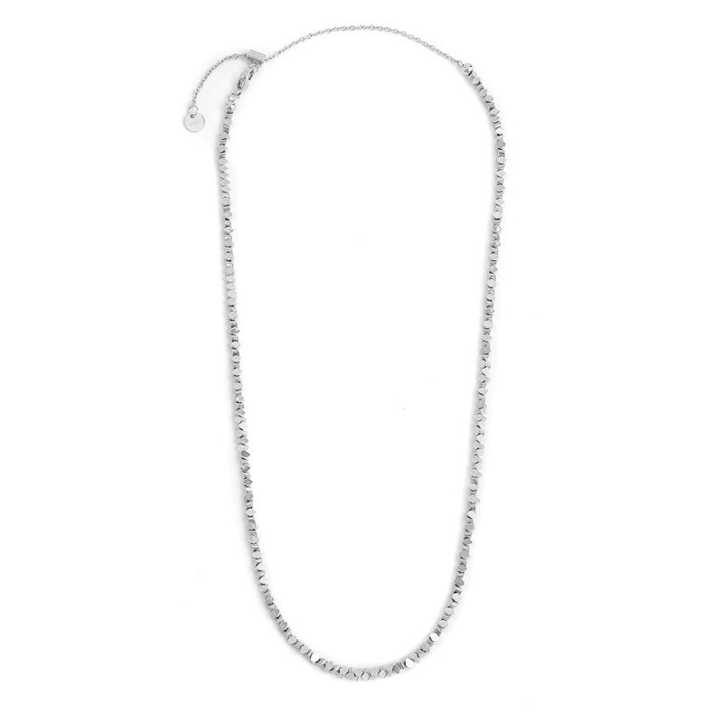 Collana ematite diagonale