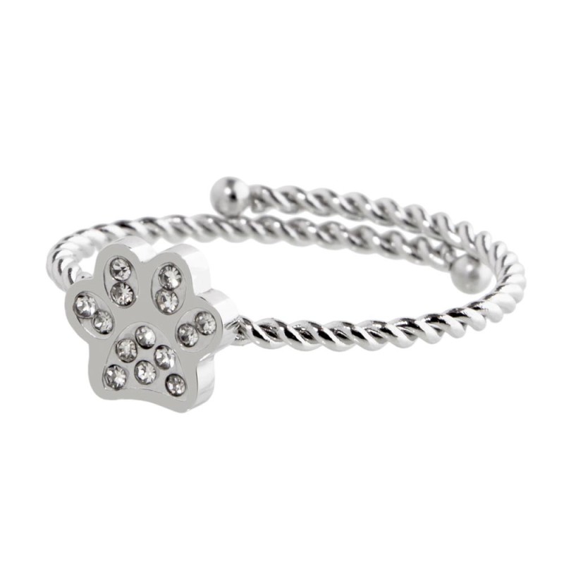 ANELLO ZAMPINA CON CRIST BIANCHI