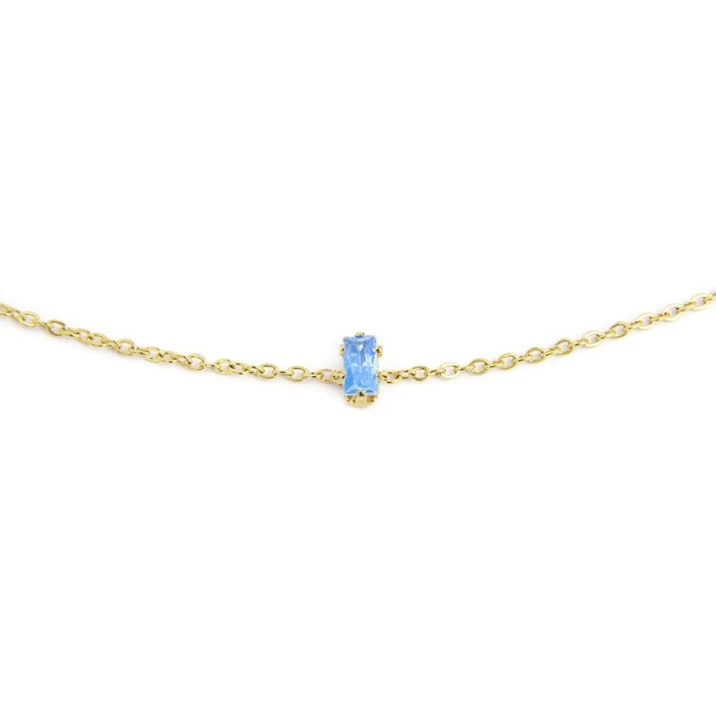 BRACCIALE 19CM CON CUBIC ZIRCONIA BAUGETTE