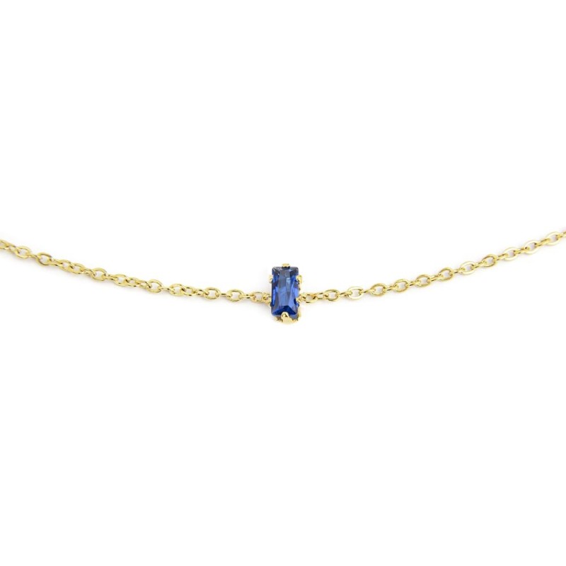 BRACCIALE 19CM CON CUBIC ZIRCONIA BAUGETTE