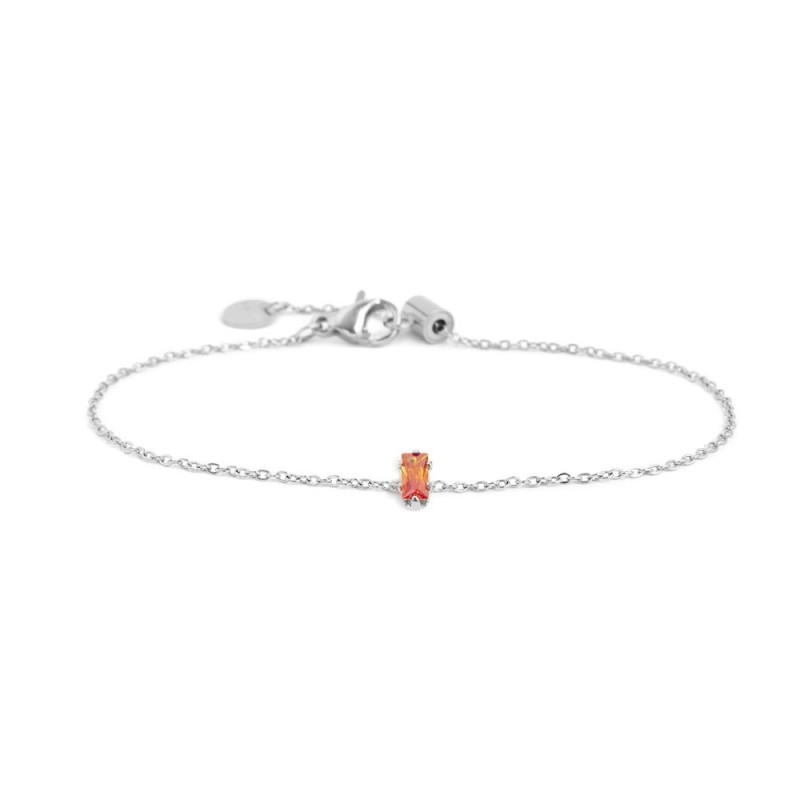 BRACCIALE 19CM CON CUBIC ZIRCONIA BAUGETTE