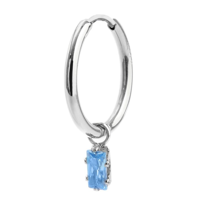 OR MONO 15,85MM CON PEND CUBIC ZIRCONIA BAUGETTE