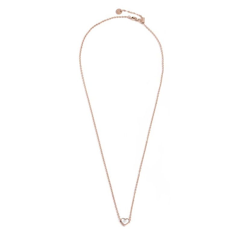 Collana cuore madreperla