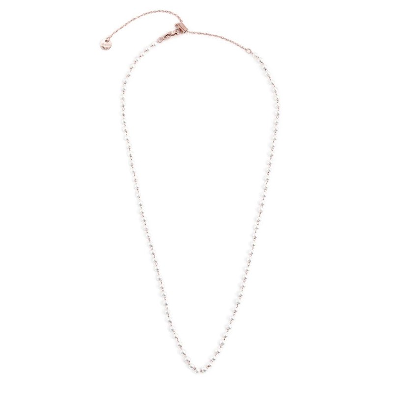 Collana catena con perle 3,3mm