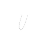 Collana catena con sfere e perle