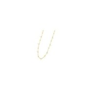 Collana catena con sfere e perle