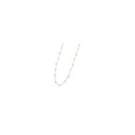 Collana catena con sfere e perle