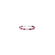 Bracciale agata sfaccettata 6mm