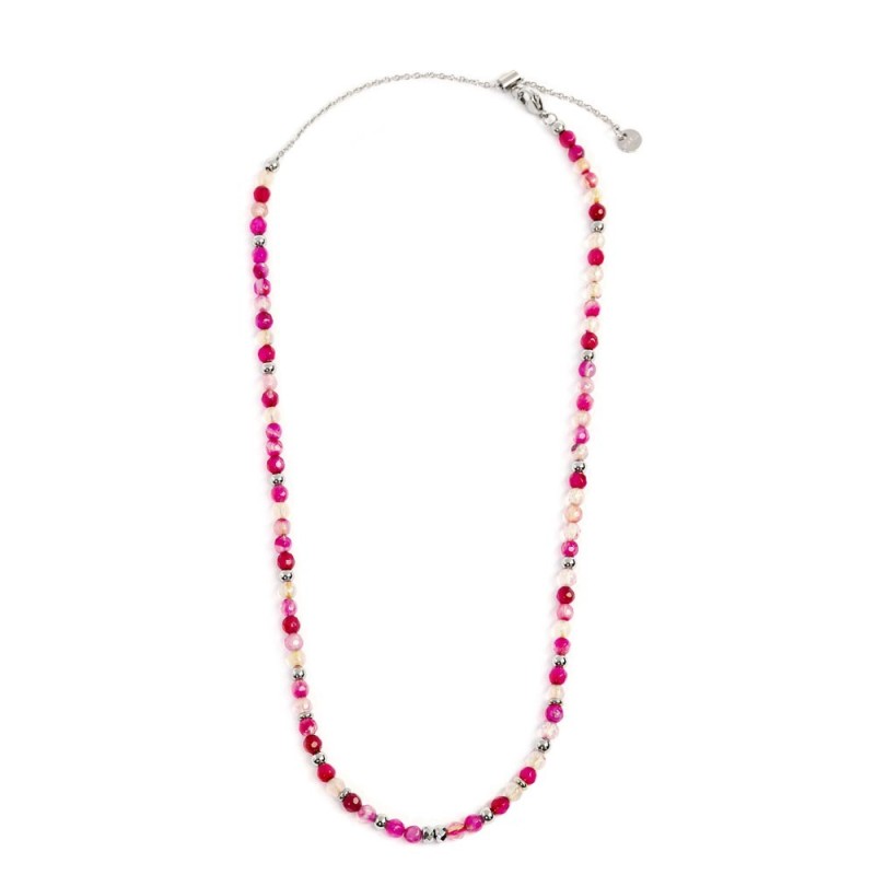 COLLANA CON SFERE AGATA
