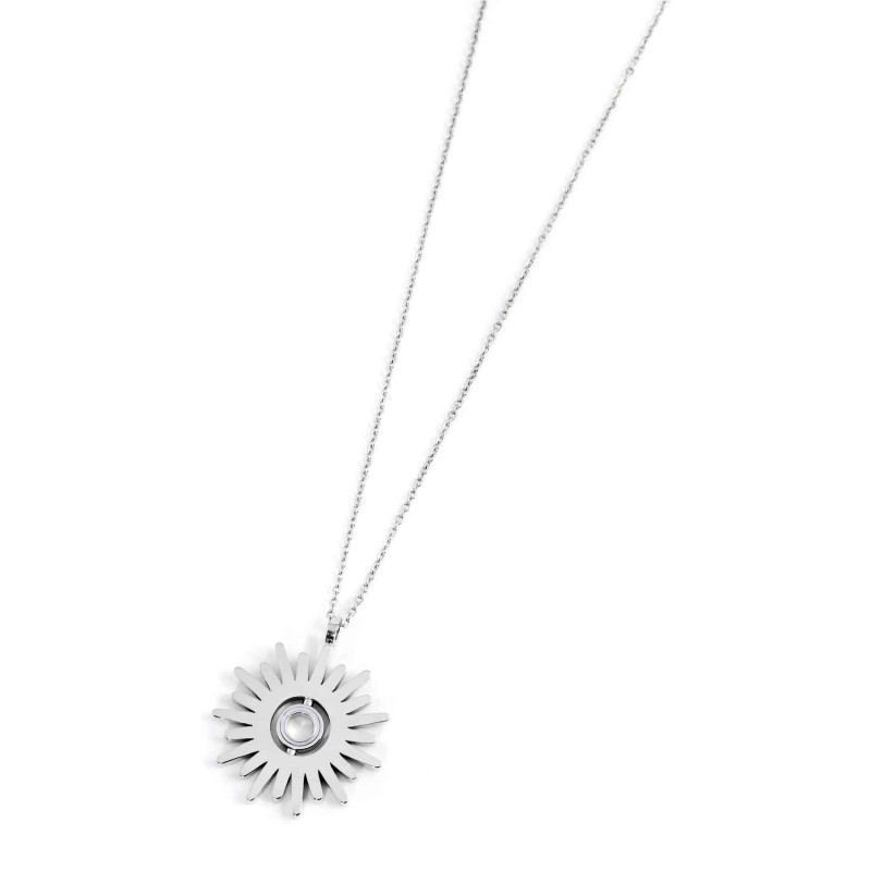 COLLANA CON PENDENTE SOLE 30MM
