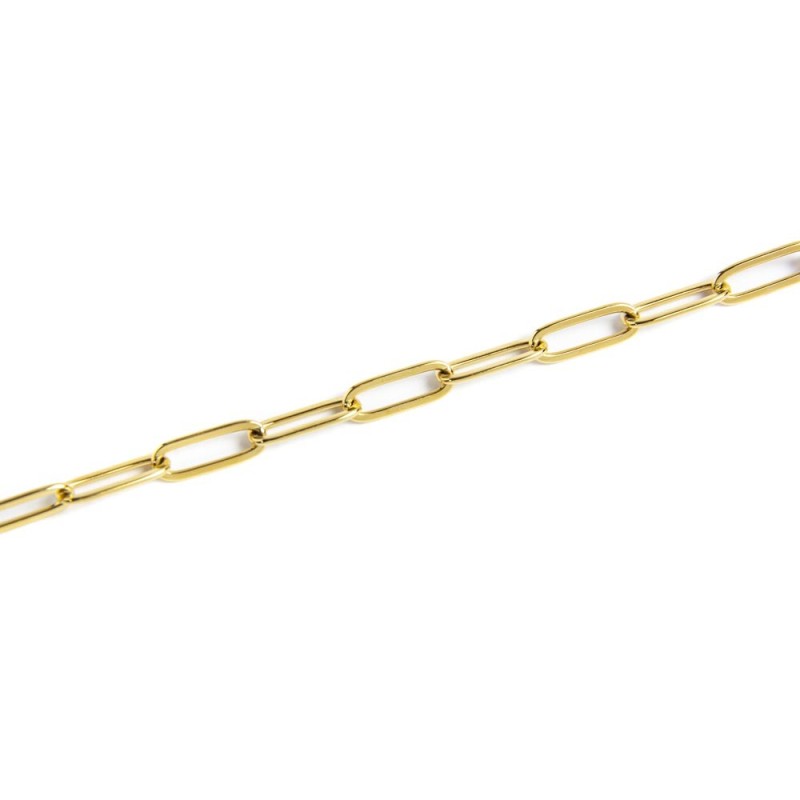 Bracciale catena maglia larga