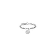 Bracciale sole pendente con perla