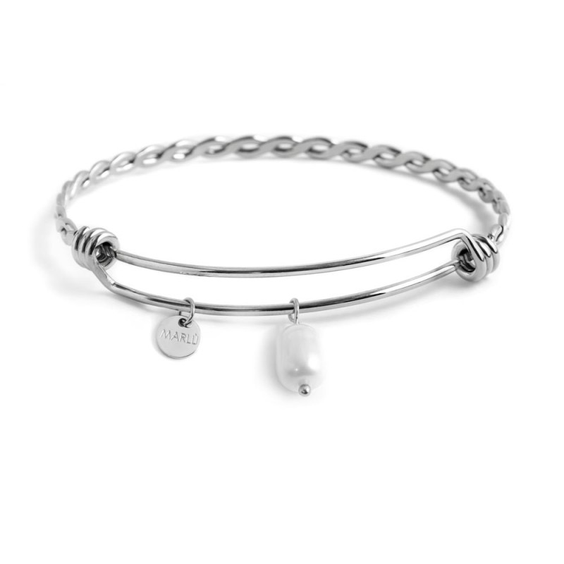 BRACCIALE BANGLE TORCHON PERLA