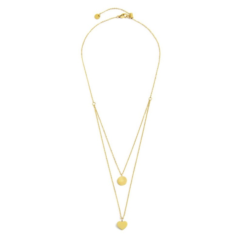 Collana cuore arcobaleno