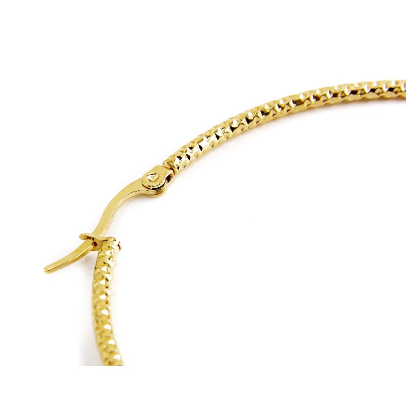 Orecchino a cerchio 4cm