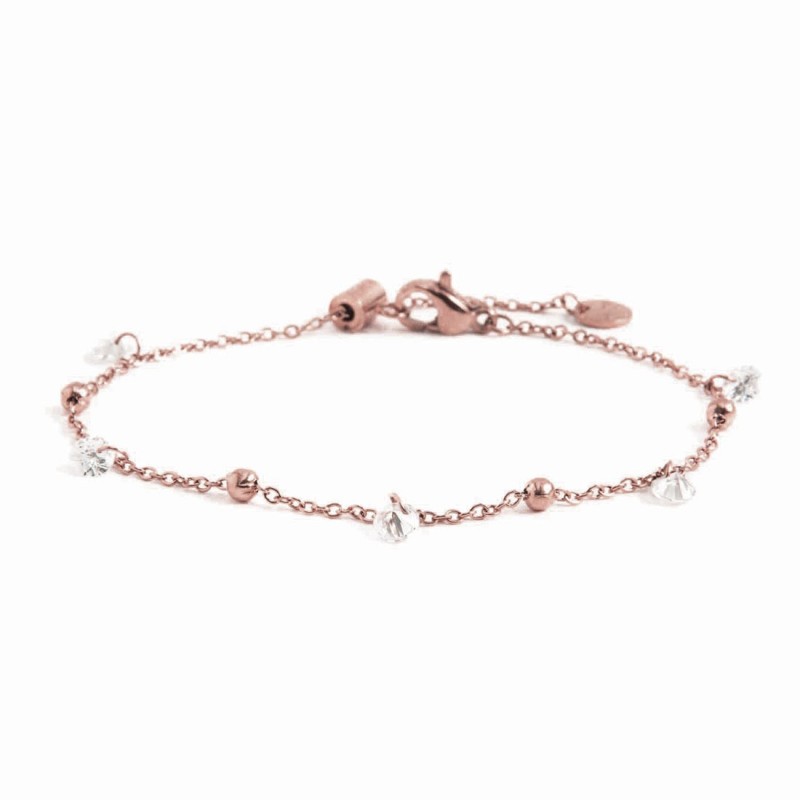 Bracciale con zirconi e sfere