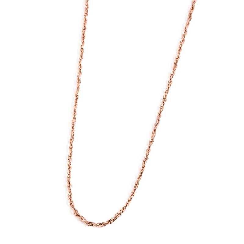 Collana catena "o" e catena square wire twist