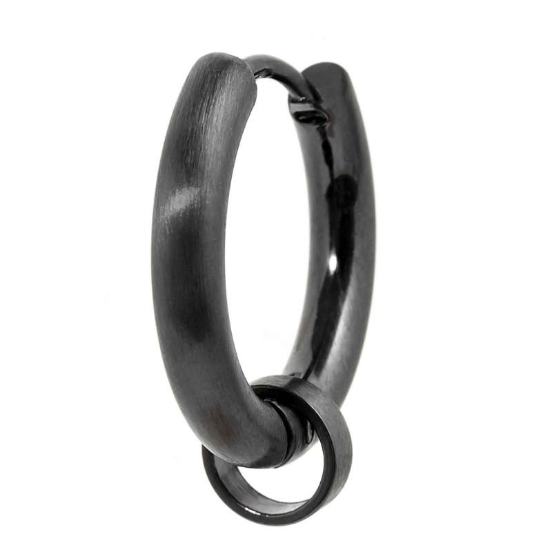 Orecchino a cerchio 19mm con anello per charm