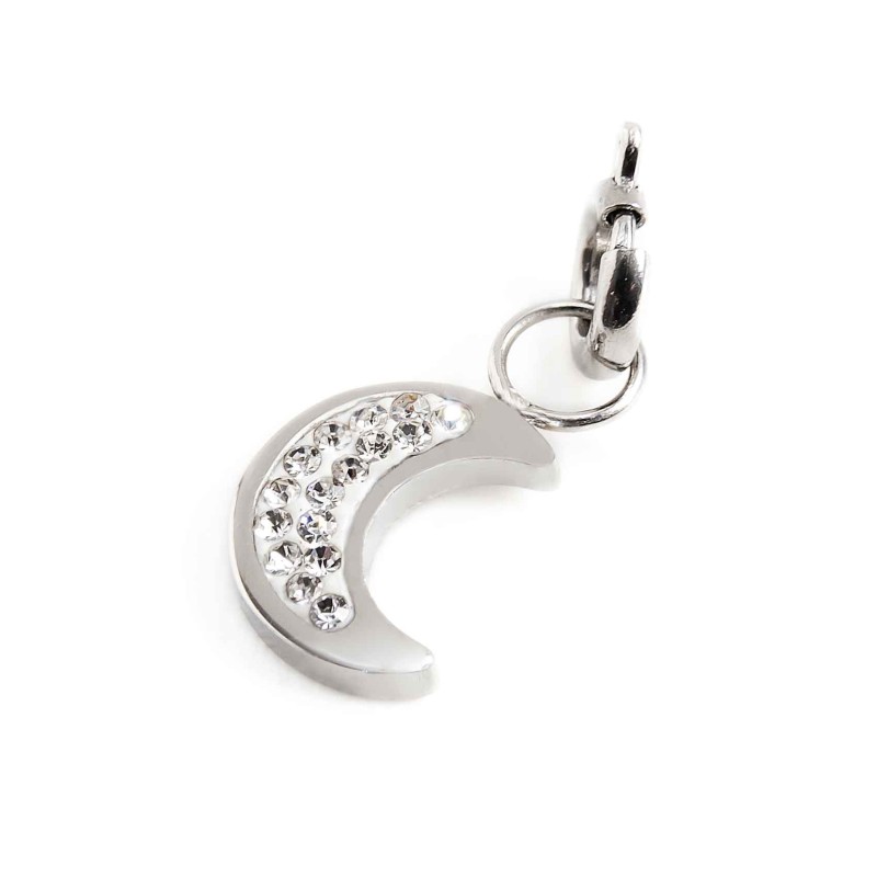 CHARM CRISTALLI BIANCHI LUNA