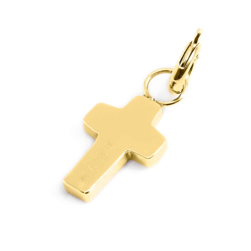 Charm croce con cristalli