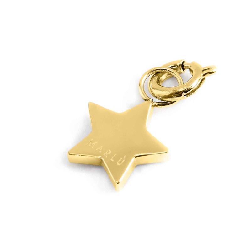 Charm stella con cristalli