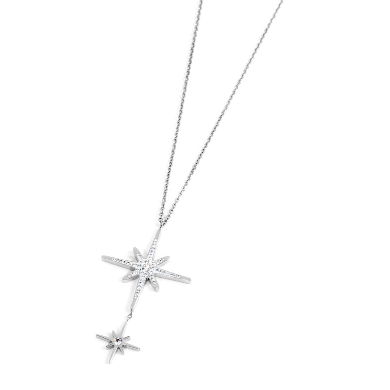 COLLANA DOPPIO PEND ROSA DEI VENTI