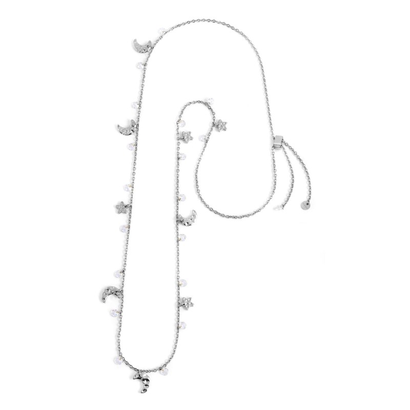 Collana luna e stelle
