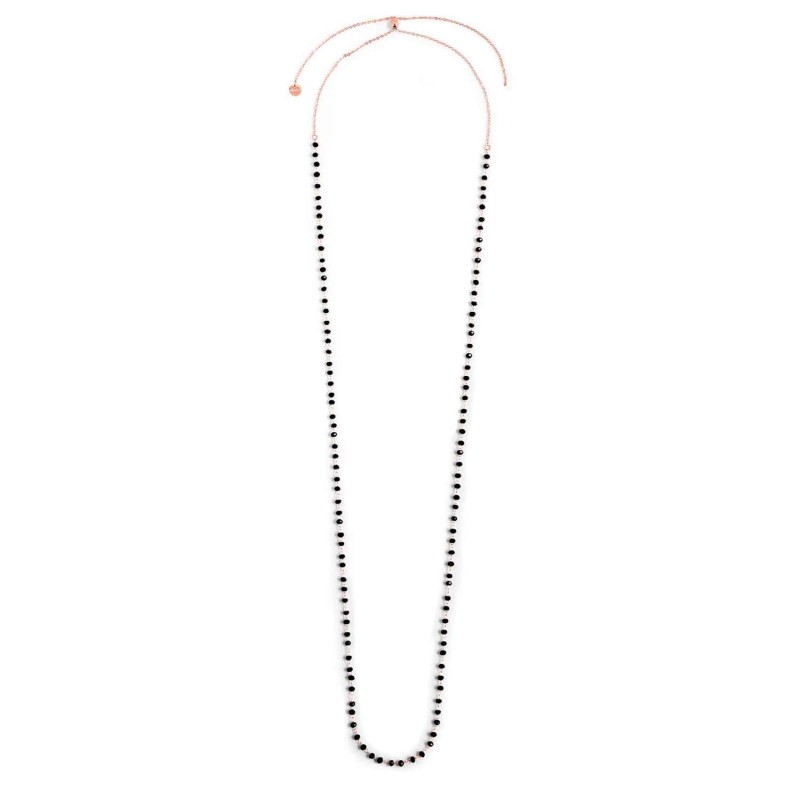 Collana cristalli sfaccettati