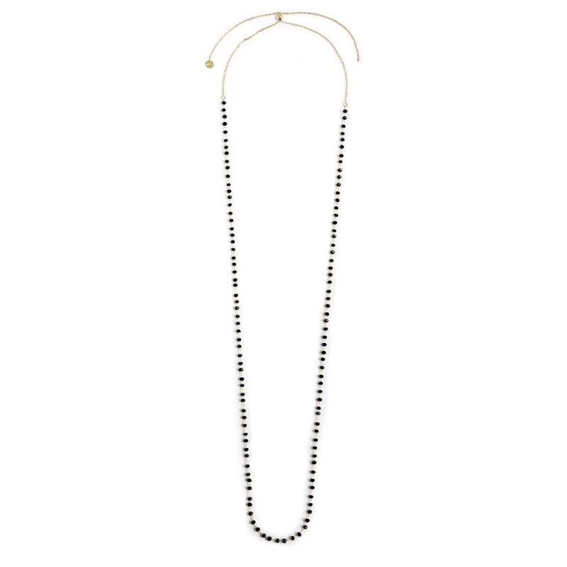 Collana cristalli sfaccettati