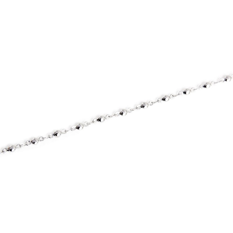 COLLANA CATENA SFERE 50CM