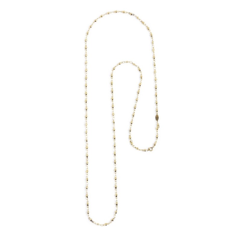 COLLANA CATENA SFERE 90CM