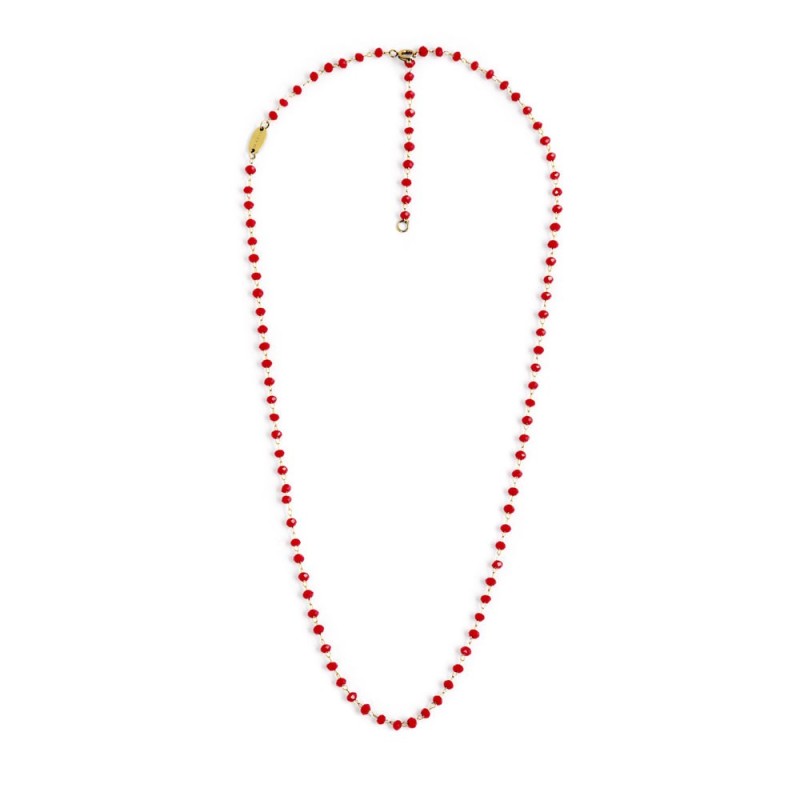 COLLANA 50CM CRISTALLI 3MM