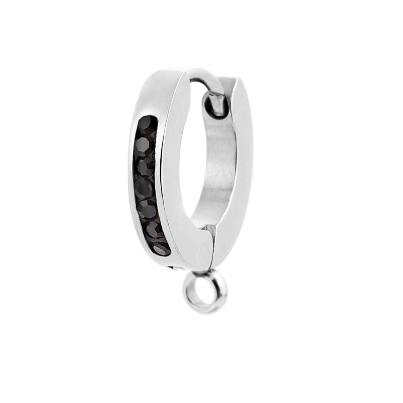 MONO OR CERCHIO D11MM CON CRIST E ANELLO