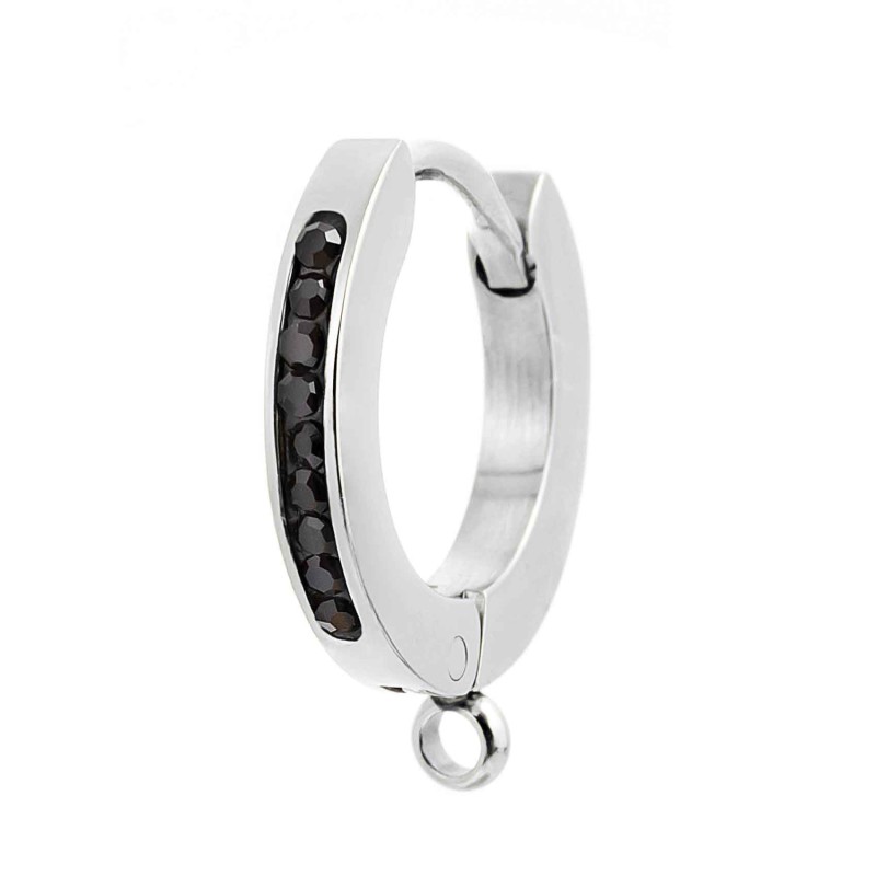 MONO OR CERCHIO D 14 MM CON CRISTALLI