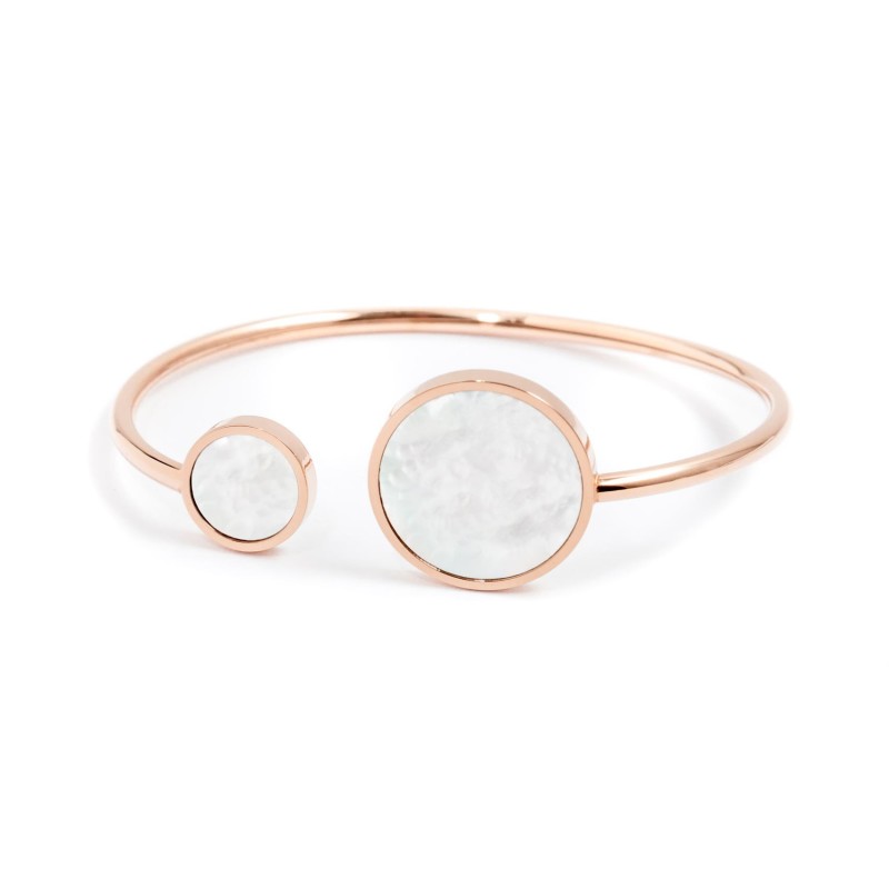 S.STEEL BANGLE WITH MOTHER OF PEARL S.STEEL BANGLE WITH MOTHER OF PEARL