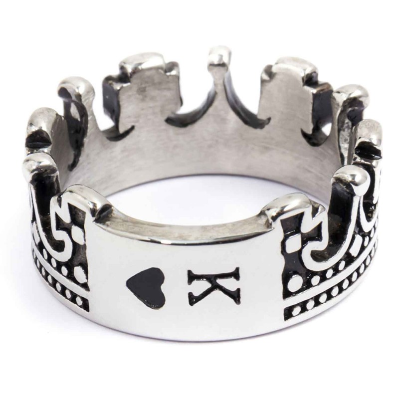Anello corona king