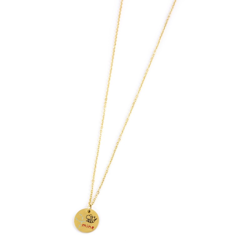 COLLANA ACCIAIO TAG MINE