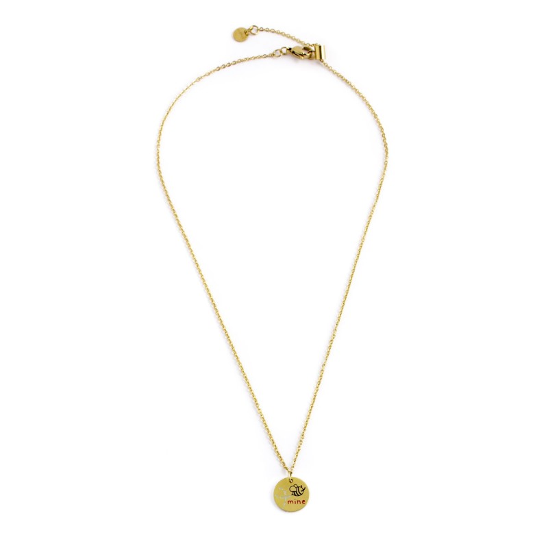 COLLANA ACCIAIO TAG MINE